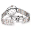 TITONI Airmaster Reloj de hombre TQ52718SRG606 37mm cuarzo suizo esfera plateada correa de piel marrón