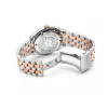 TITONI reloj automático hombre 83909SRG-063 38,5mm oro rosa PVD acero inoxidable esfera plateada correa de piel marrón