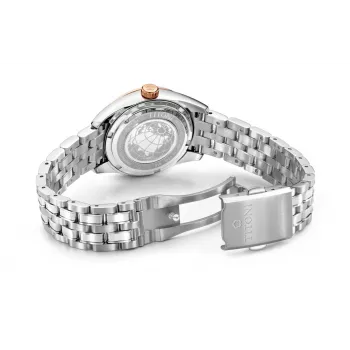 TITONI reloj automático mujer 818SRG-622 30mm acero inoxidable con diamantes
