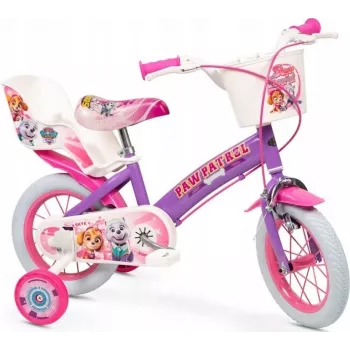 Bicicleta infantil TOIMSA Paw Patrol Lila 12