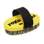 Toko Base Brush Oval Steel Wire – cepillo de cera para esquís y snowboards