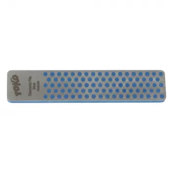 Toko DMT lima de diamante azul gruesa grano 200 para afilado de cantos de esquí y snowboard