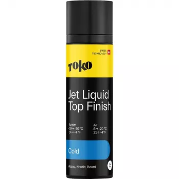 Toko Jet Cera líquida Cold esquí 70ml - Cera líquida de alto rendimiento para nieve fría