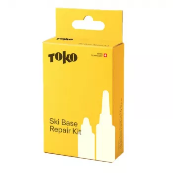 Toko Ski Base Repair Kit - 4 velas P-tex negras para reparar suelas de esquí y snowboard