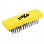 Toko Structure Brush 28 mm - Cepillo de nailon para esquí y snowboard