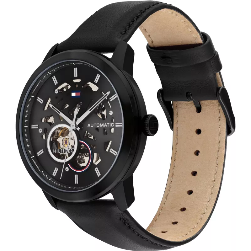 Tommy Hilfiger Damon Reloj de cuarzo para hombre 1710659 43mm esfera azul acero inoxidable