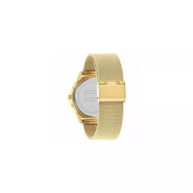 Reloj Tommy Hilfiger hombre 1710469 analógico de cuarzo 40mm esfera azul correa de piel marrón