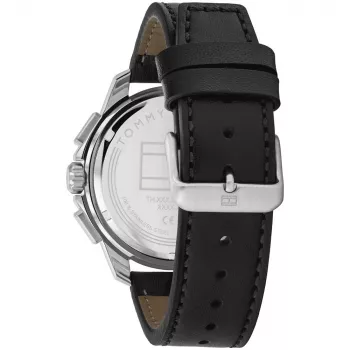 Tommy Hilfiger Reloj de hombre 1710619 analógico de cuarzo 46mm Esfera azul Acero inoxidable