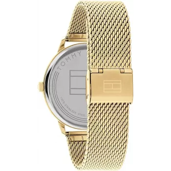 Tommy Hilfiger Reloj de cuarzo analógico para hombre 1791877 43mm acero inoxidable esfera azul