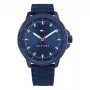 Tommy Hilfiger Reloj de hombre 1792022 Analógico Cuarzo 48mm Acero inoxidable Esfera azul