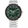 Tommy Hilfiger reloj de hombre analógico de cuarzo 1792117 44mm acero inoxidable esfera azul correa plateada