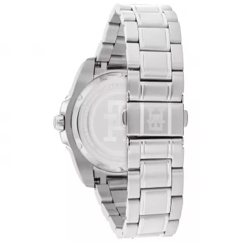 Tommy Hilfiger reloj analógico de cuarzo de hombre 1792131 42mm esfera azul cuero marrón
