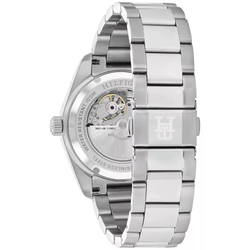 Reloj Tommy Hilfiger de hombre 1792154 cuarzo acero inoxidable 40mm esfera azul