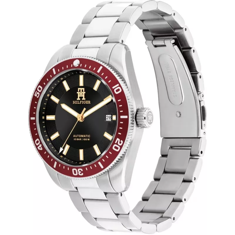 Reloj Tommy Hilfiger de hombre 1792154 cuarzo acero inoxidable 40mm esfera azul