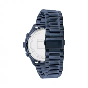 Tommy Hilfiger Damon Reloj de cuarzo para hombre 1791853 44 mm azul silicona