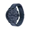 Tommy Hilfiger Damon Reloj de cuarzo para hombre 1791853 44 mm azul silicona