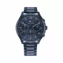 Tommy Hilfiger Damon Reloj de cuarzo para hombre 1791853 44 mm azul silicona