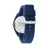Tommy Hilfiger Hombre Damon Reloj de cuarzo 1791927 45mm esfera azul acero inoxidable correa de malla