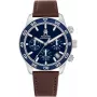 Tommy Hilfiger Reloj de cuarzo Damon para hombre 1792163 41mm Acero inoxidable Esfera azul