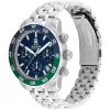 Tommy Hilfiger reloj de cuarzo de hombre Damon 1792185 41mm esfera azul acero inoxidable
