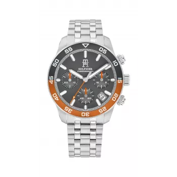 Tommy Hilfiger reloj de cuarzo de hombre Damon 1792186 41mm acero inoxidable esfera azul