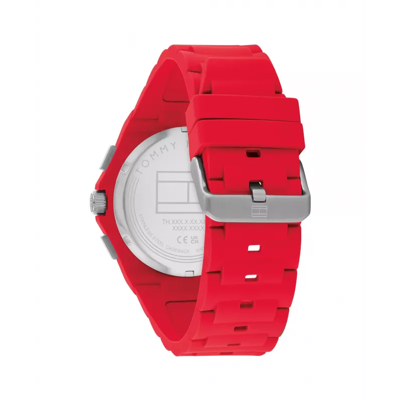 Tommy Hilfiger Reloj hombre Daniel cuarzo analógico 1792123 44mm acero inoxidable esfera azul