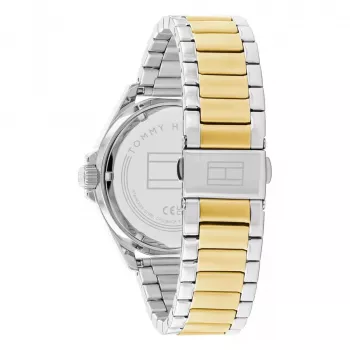 Tommy Hilfiger Reloj de cuarzo para hombre Decker 1792013 43mm esfera azul piel marrón