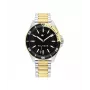 Tommy Hilfiger Reloj de cuarzo para hombre Decker 1792013 43mm esfera azul piel marrón