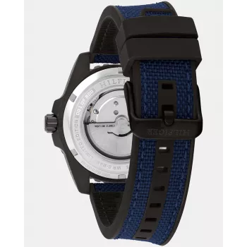 Tommy Hilfiger Decker Reloj de cuarzo de hombre 1792160 42mm acero inoxidable esfera azul