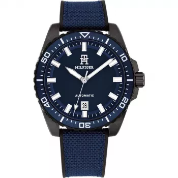 Tommy Hilfiger Decker Reloj de cuarzo de hombre 1792160 42mm acero inoxidable esfera azul