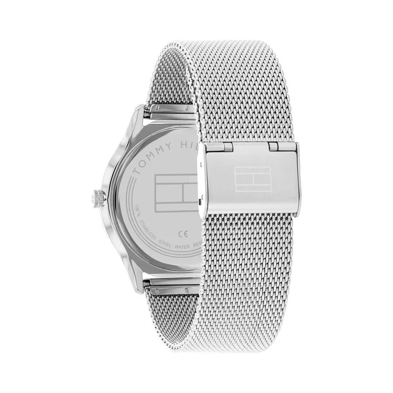 Reloj de cuarzo de hombre TOMMY HILFIGER TH Sport 40mm esfera azul correa de piel marrón 1710468