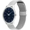 Reloj de cuarzo de hombre TOMMY HILFIGER TH Sport 40mm esfera azul correa de piel marrón 1710468