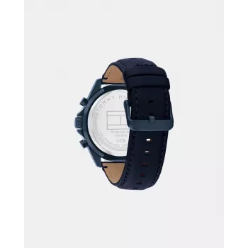 Reloj de hombre TOMMY HILFIGER 1710655 48mm acero inoxidable esfera azul