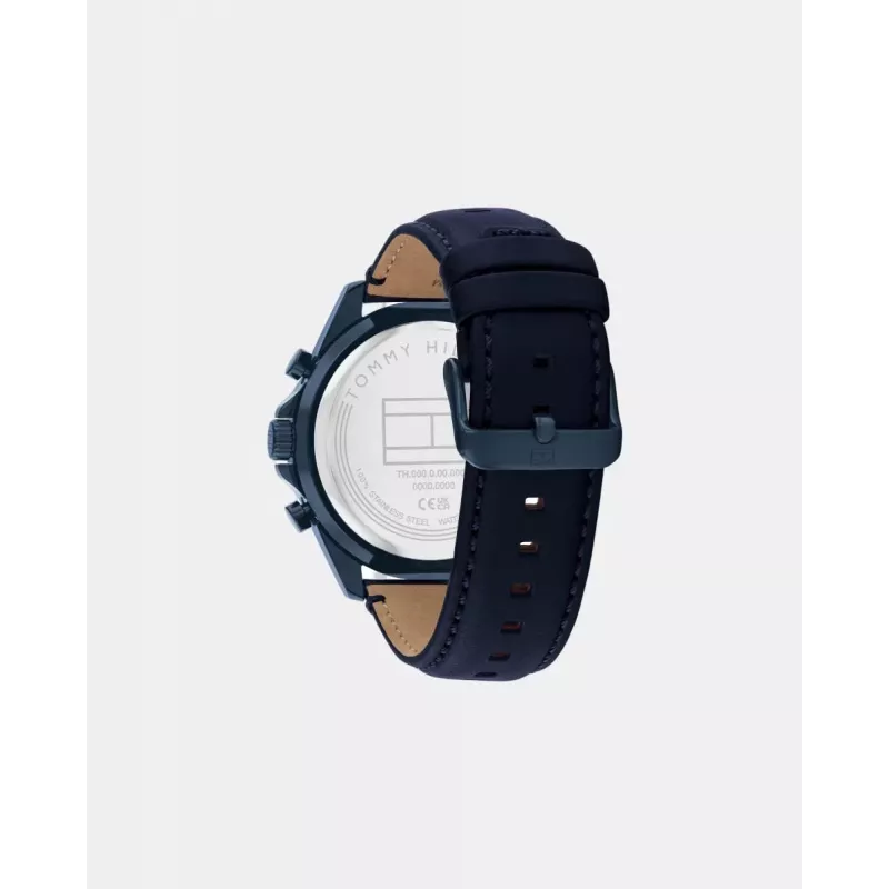 Reloj de hombre TOMMY HILFIGER 1710655 48mm acero inoxidable esfera azul