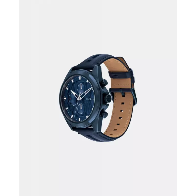 Reloj de hombre TOMMY HILFIGER 1710655 48mm acero inoxidable esfera azul