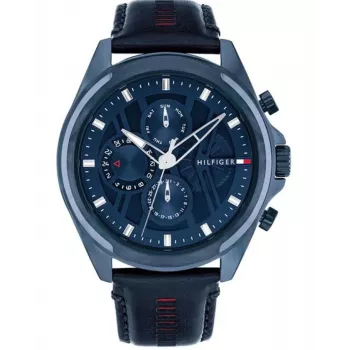 Reloj de hombre TOMMY HILFIGER 1710655 48mm acero inoxidable esfera azul