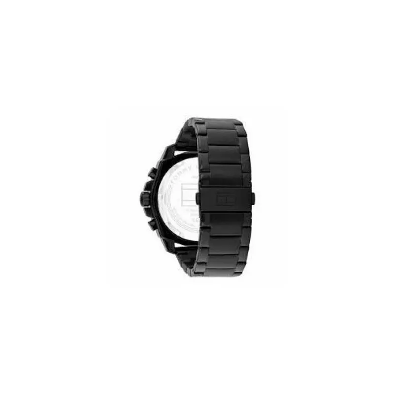 TOMMY HILFIGER Reloj hombre 1710690 49mm azul silicona acero inoxidable cuarzo