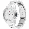 Reloj de hombre Tommy Hilfiger 1710695 42mm esfera azul malla de acero inoxidable