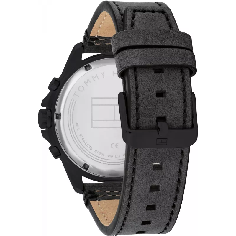 Tommy Hilfiger reloj de hombre 1791893 46mm acero inoxidable esfera azul