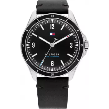 Reloj de hombre Tommy Hilfiger 1791904 44mm acero inoxidable esfera azul