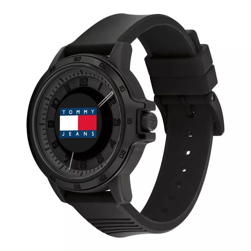 Tommy Hilfiger Reloj para hombre 1792032 45 mm Acero inoxidable Esfera azul