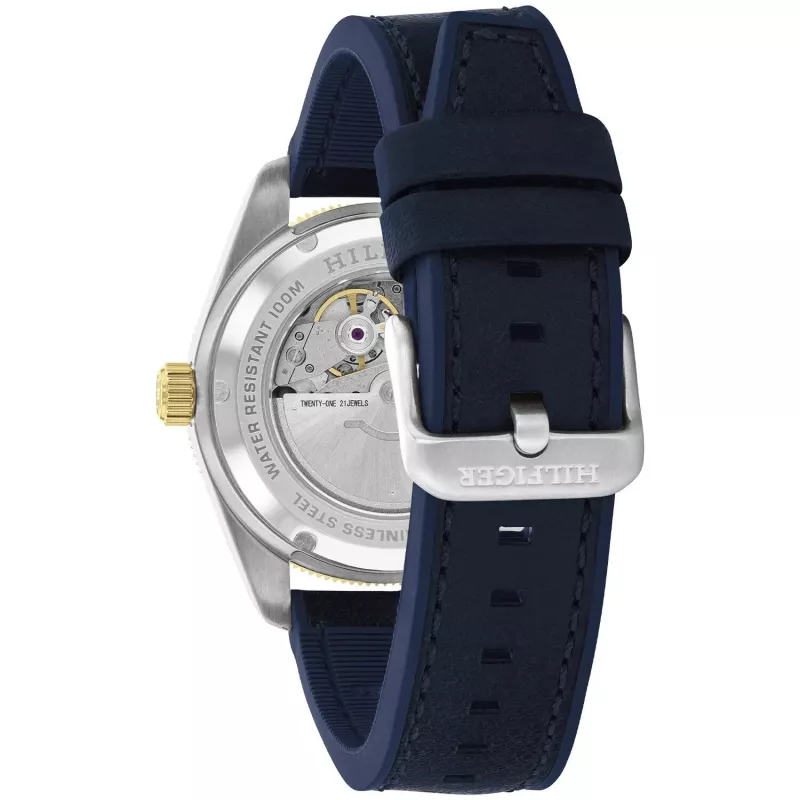 Tommy Hilfiger Reloj de hombre 1792141 40mm acero inoxidable esfera azul