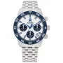 Tommy Hilfiger reloj de hombre 1792157 41mm esfera azul cuero marrón