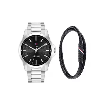 Tommy Hilfiger Reloj de hombre 2770191 43mm Acero inoxidable Esfera azul