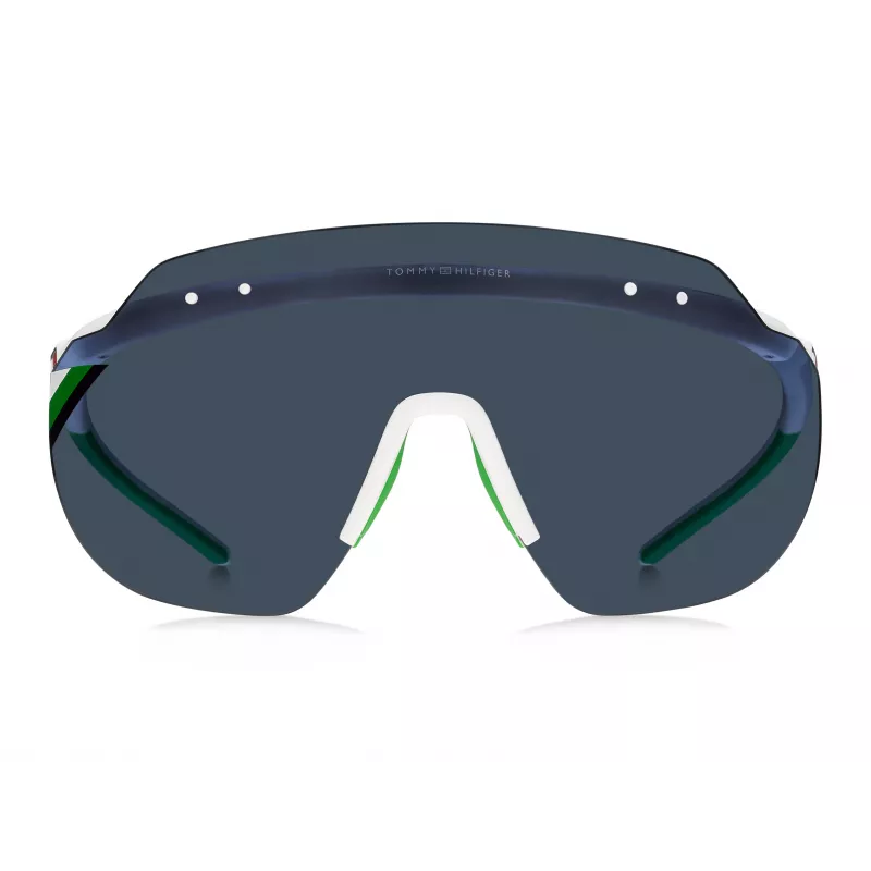 Tommy Hilfiger TH1804S07RKU gafas de sol hombre - montura negra, lentes grises 99/01/140 mm