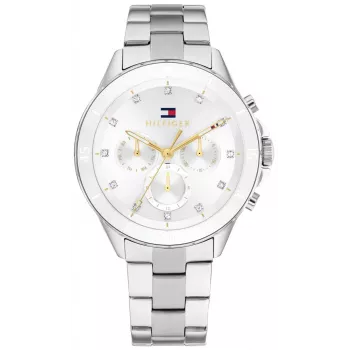 Tommy Hilfiger reloj unisex 1782707 40mm acero inoxidable malla esfera azul