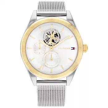 Tommy Hilfiger Reloj unisex 1782713 38mm Acero inoxidable Plateado