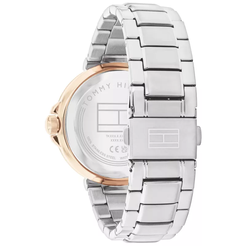 Tommy Hilfiger Reloj unisex 1782754 38mm Acero inoxidable Piel Azul