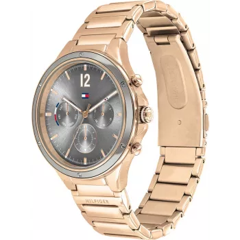 Tommy Hilfiger Reloj de mujer 1782277 reloj de cuarzo 38mm plata acero inoxidable milanesa