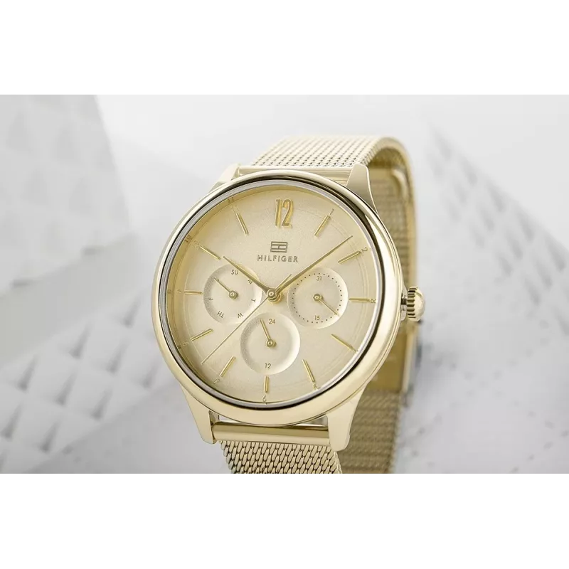 Tommy Hilfiger reloj de mujer 1782458 cuarzo analógico 38mm plata acero inoxidable